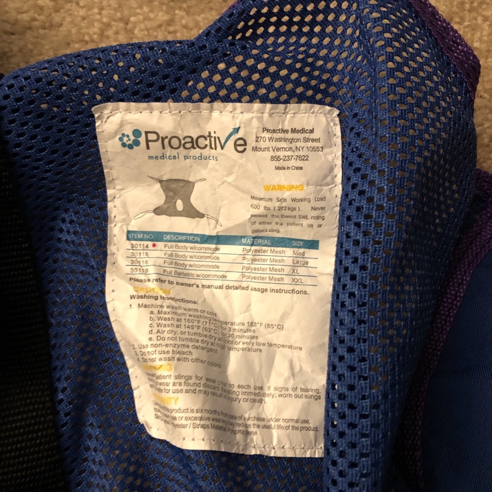 Proactive Full Body Sling - Picture 4 of 6